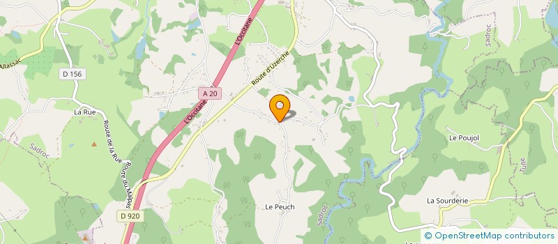 localisation de l'entreprise MARLIZE  SADROC