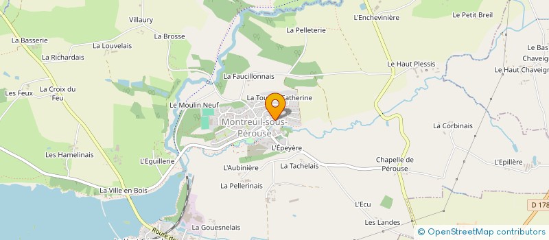 localisation de l'entreprise MARLLAVAN  MONTREUIL-SOUS-PEROUSE