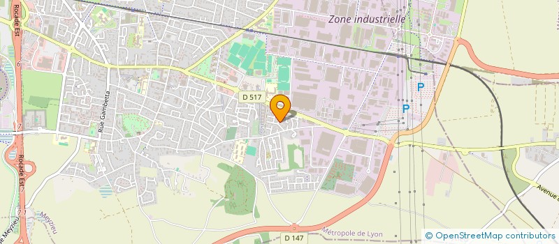 localisation de l'entreprise MARLLEEN  MEYZIEU