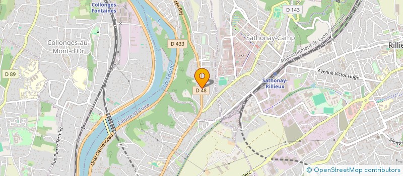 localisation de l'entreprise MARLO  FONTAINES-SUR-SAONE