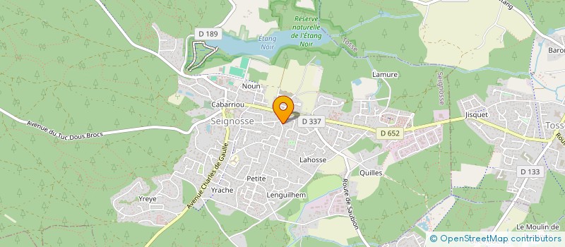 localisation de l'entreprise MARLO  SEIGNOSSE