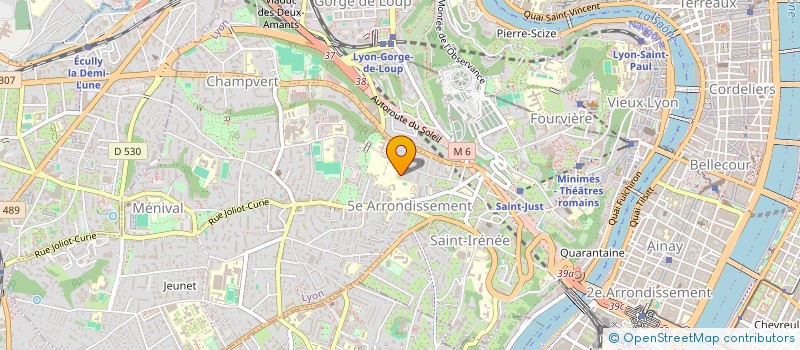 localisation de l'entreprise MARLO  LYON