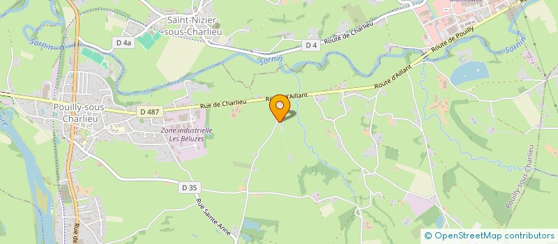 localisation de l'entreprise MARLOC  POUILLY-SOUS-CHARLIEU