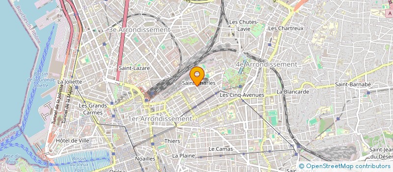 localisation de l'entreprise MARLODIS à MARSEILLE