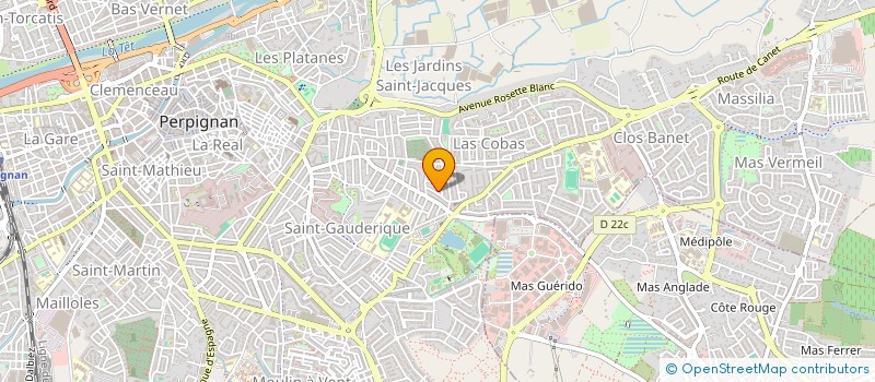 localisation de l'entreprise MARLOONA  PERPIGNAN