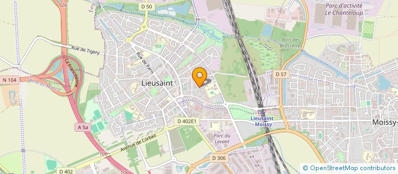 localisation de l'entreprise MARLOSERVICES  LIEUSAINT