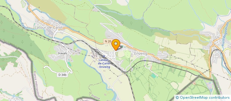 localisation de l'entreprise MARLOTA  LATOUR-DE-CAROL