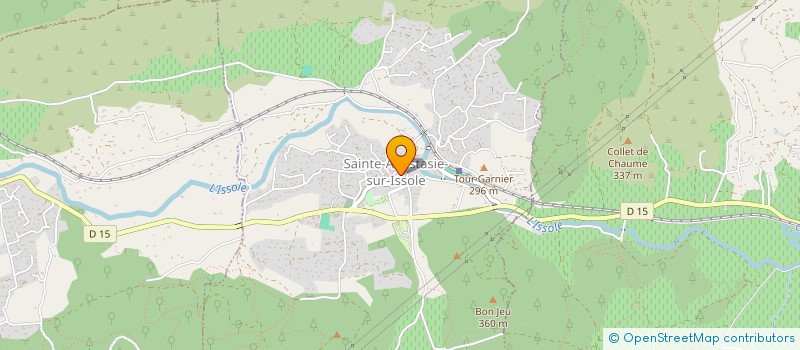 localisation de l'entreprise MARLOU  SAINTE-ANASTASIE-SUR-ISSOLE