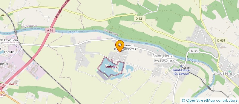 localisation de l'entreprise MARLOU  SAINT-LIEUX-LES-LAVAUR