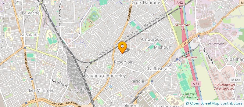 localisation de l'entreprise MARLOU à TOULOUSE