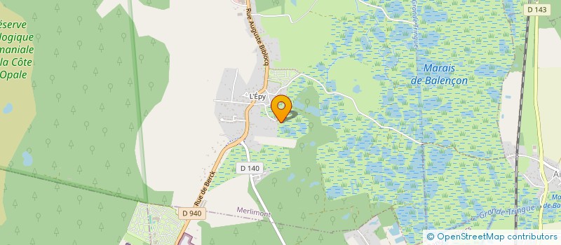 localisation de l'entreprise MARLOU  MERLIMONT