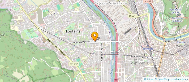 localisation de l'entreprise MARLOU à FONTAINE