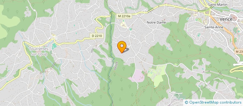 localisation de l'entreprise MARLOU  VENCE