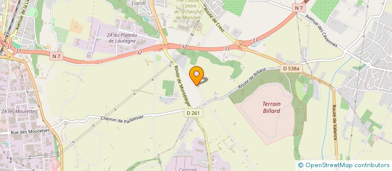 localisation de l'entreprise MARLOU  VALENCE