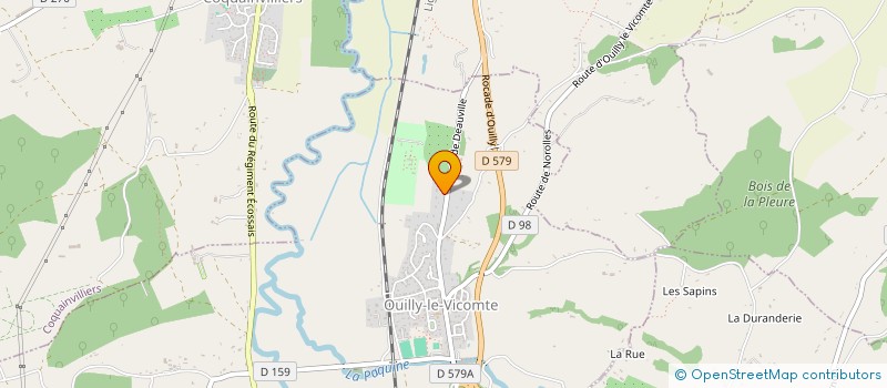 localisation de l'entreprise MARLOU DU CARMEL  OUILLY-LE-VICOMTE