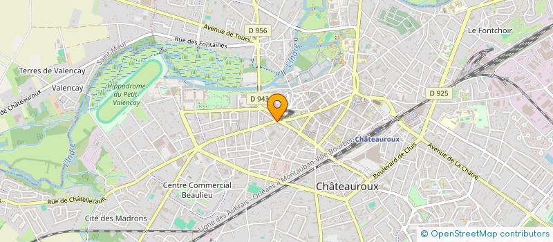 localisation de l'entreprise MARLOUIS à CHATEAUROUX