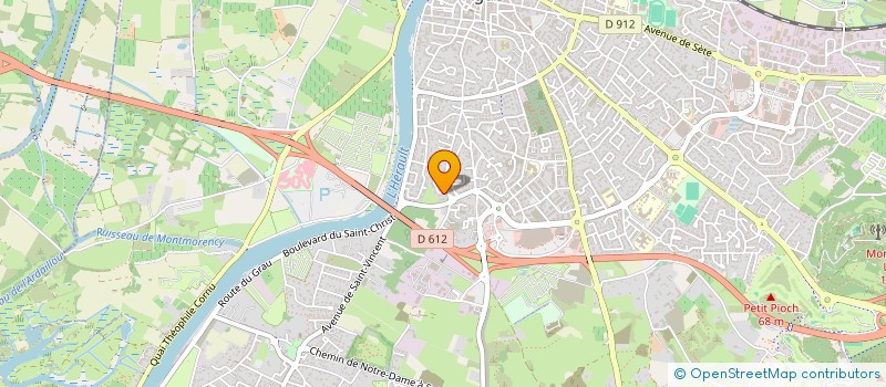 localisation de l'entreprise MARLOUNE  AGDE