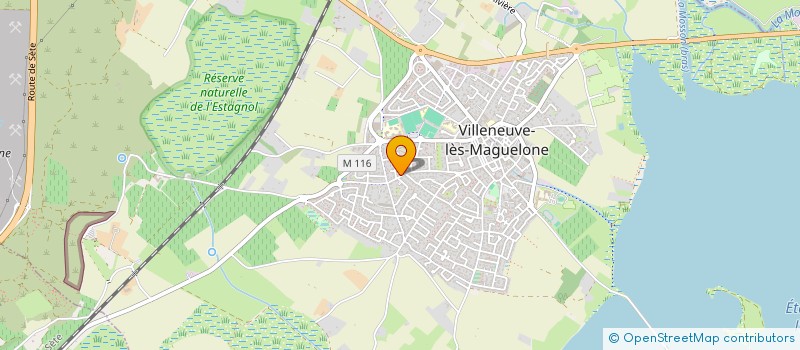 localisation de l'entreprise MARLU  VILLENEUVE-LES-MAGUELONE