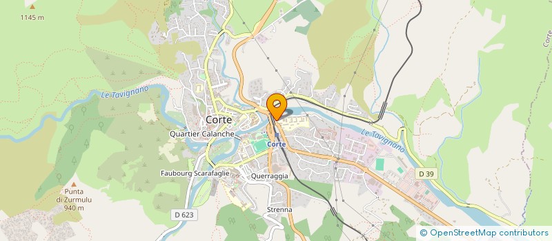localisation de l'entreprise MARLUC à CORTE