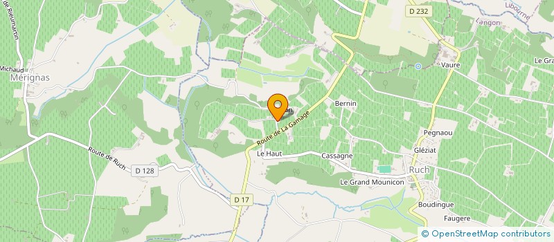 localisation de l'entreprise MARLUCHA  RUCH