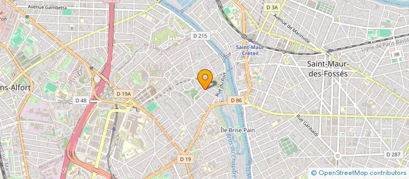 localisation de l'entreprise MARLY  CRETEIL