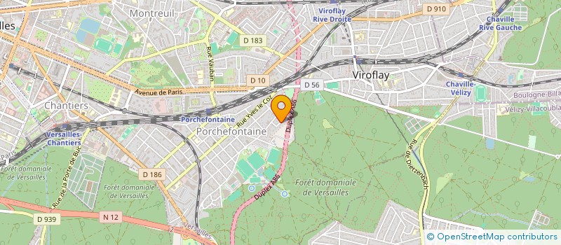 localisation de l'entreprise MARLY BUREAUX SAS  VERSAILLES