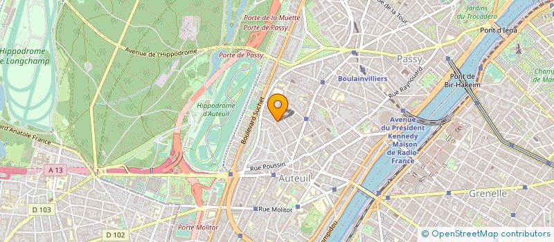 localisation de l'entreprise MARLY GREFFULGHE  PARIS