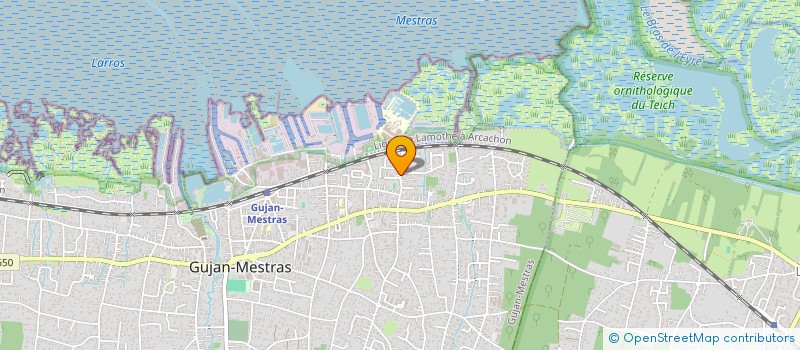 localisation de l'entreprise MARLY M  GUJAN-MESTRAS