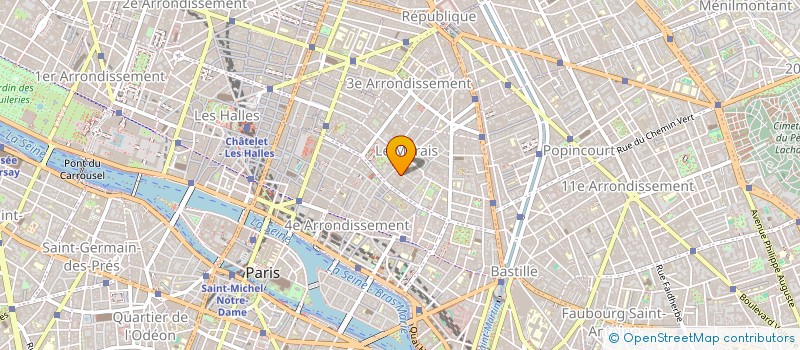 localisation de l'entreprise MARLY PIERRE II  PARIS