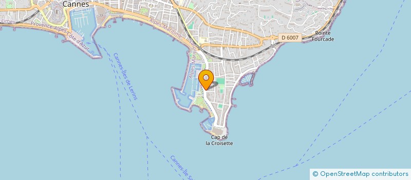 localisation de l'entreprise MARLY PRIVILEGE à CANNES