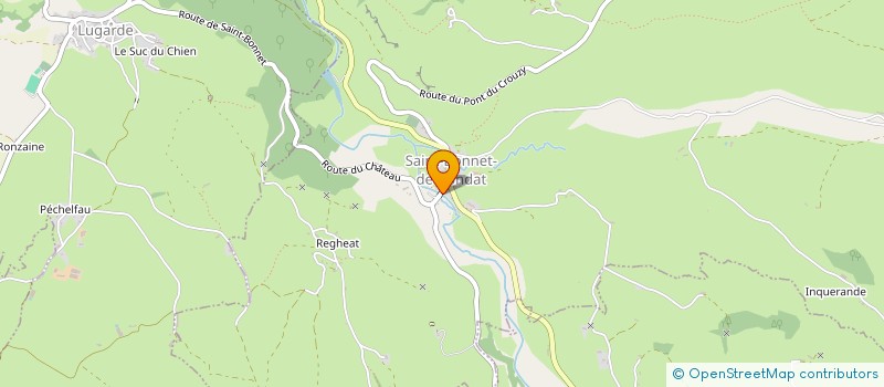 localisation de l'entreprise MARLYN à SAINT-SATURNIN