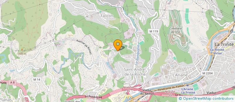 localisation de l'entreprise MARLYN  SAINT-ANDRE-DE-LA-ROCHE