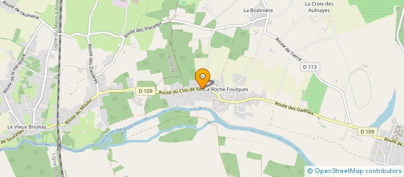 localisation de l'entreprise MARLYNRA  RIVES-DU-LOIR-EN-ANJOU