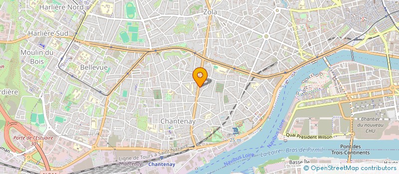 localisation de l'entreprise MARMAIN à NANTES