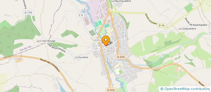 localisation de l'entreprise MARMALOIN SARL à VIMOUTIERS