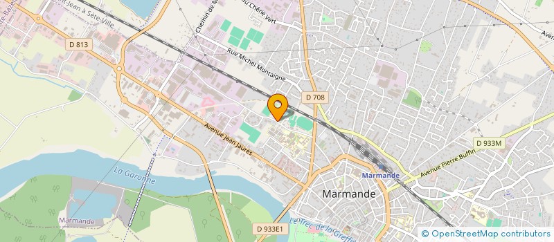 localisation de l'entreprise MARMANDE NATATION  MARMANDE