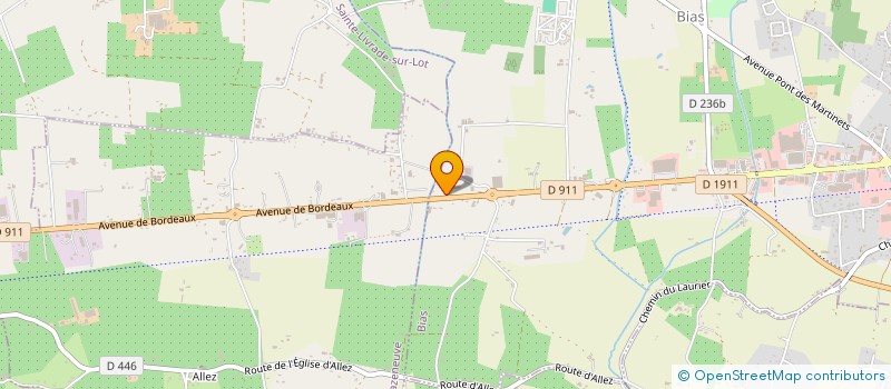 localisation de l'entreprise MARMANDE PARE-BRISE  BIAS