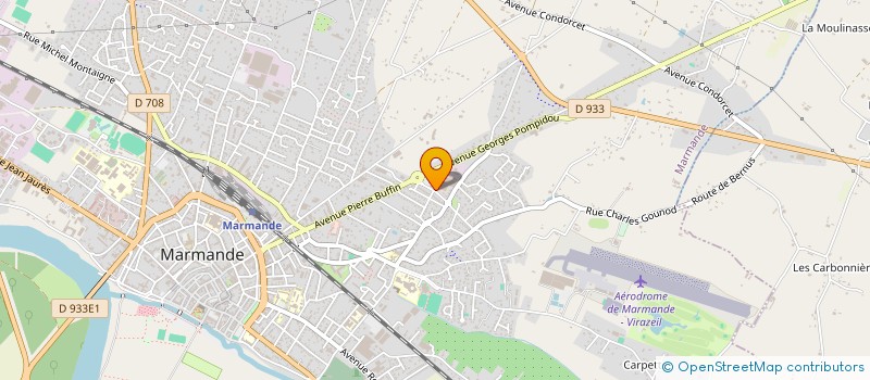 localisation de l'entreprise MARMANDIS  MARMANDE