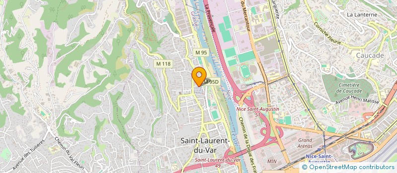 localisation de l'entreprise MARMAR à SAINT-LAURENT-DU-VAR