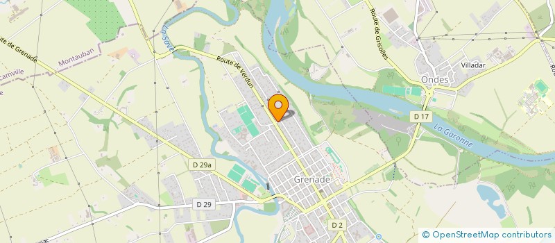 localisation de l'entreprise MARMAR  GRENADE