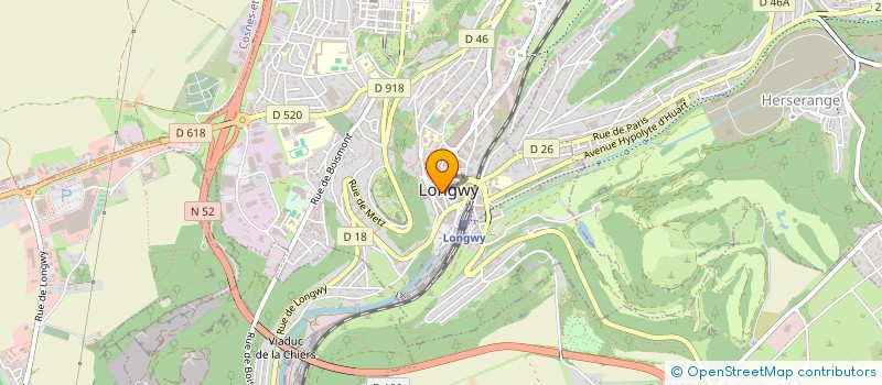 localisation de l'entreprise MARMARA 1 à LONGWY