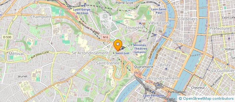 localisation de l'entreprise MARMARA  LYON 5EME