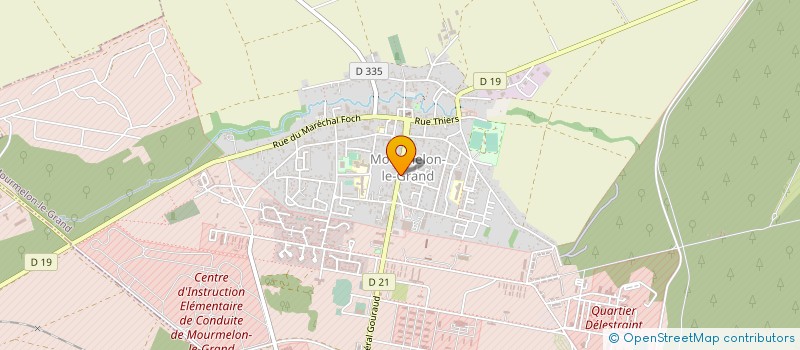 localisation de l'entreprise MARMARA EXPRESS  MOURMELON-LE-GRAND