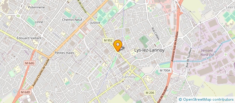 localisation de l'entreprise MARMARIS AV à LYS-LEZ-LANNOY