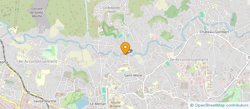 localisation de l'entreprise MARMARITA à MARSEILLE