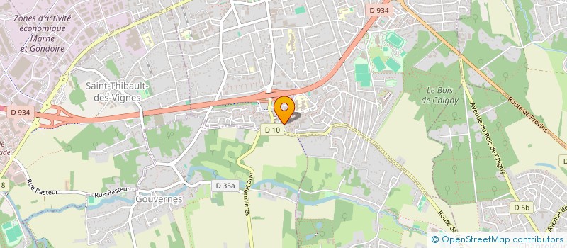 localisation de l'entreprise MARMAT  LAGNY-SUR-MARNE