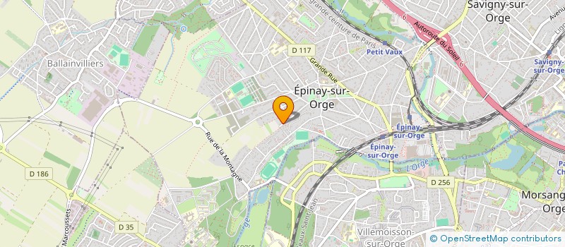 localisation de l'entreprise MARMAT PROD  EPINAY-SUR-ORGE