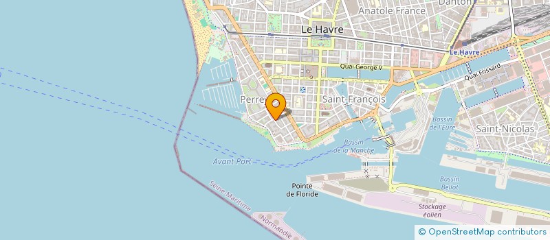 localisation de l'entreprise MARMATH à LE HAVRE