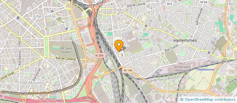 localisation de l'entreprise MARMAX à LILLE