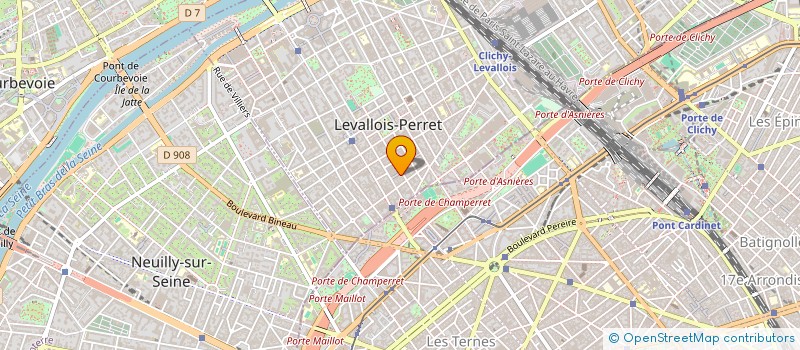 localisation de l'entreprise MARMAX à LEVALLOIS-PERRET
